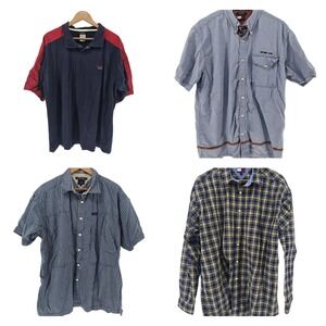 Vintage Tommy Jeans Tommy Hilfiger Bundle of 4 Men's XL XXL Shirts Y2K Cotton